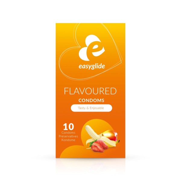 EasyGlide - Kondome mit Geschmack - 10 Stück