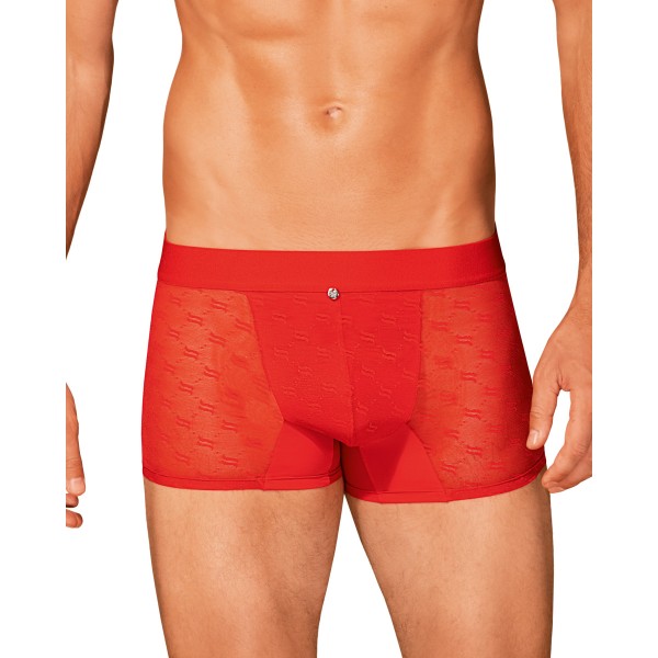 Elegante Boxer Shorts Rot - Obsessive